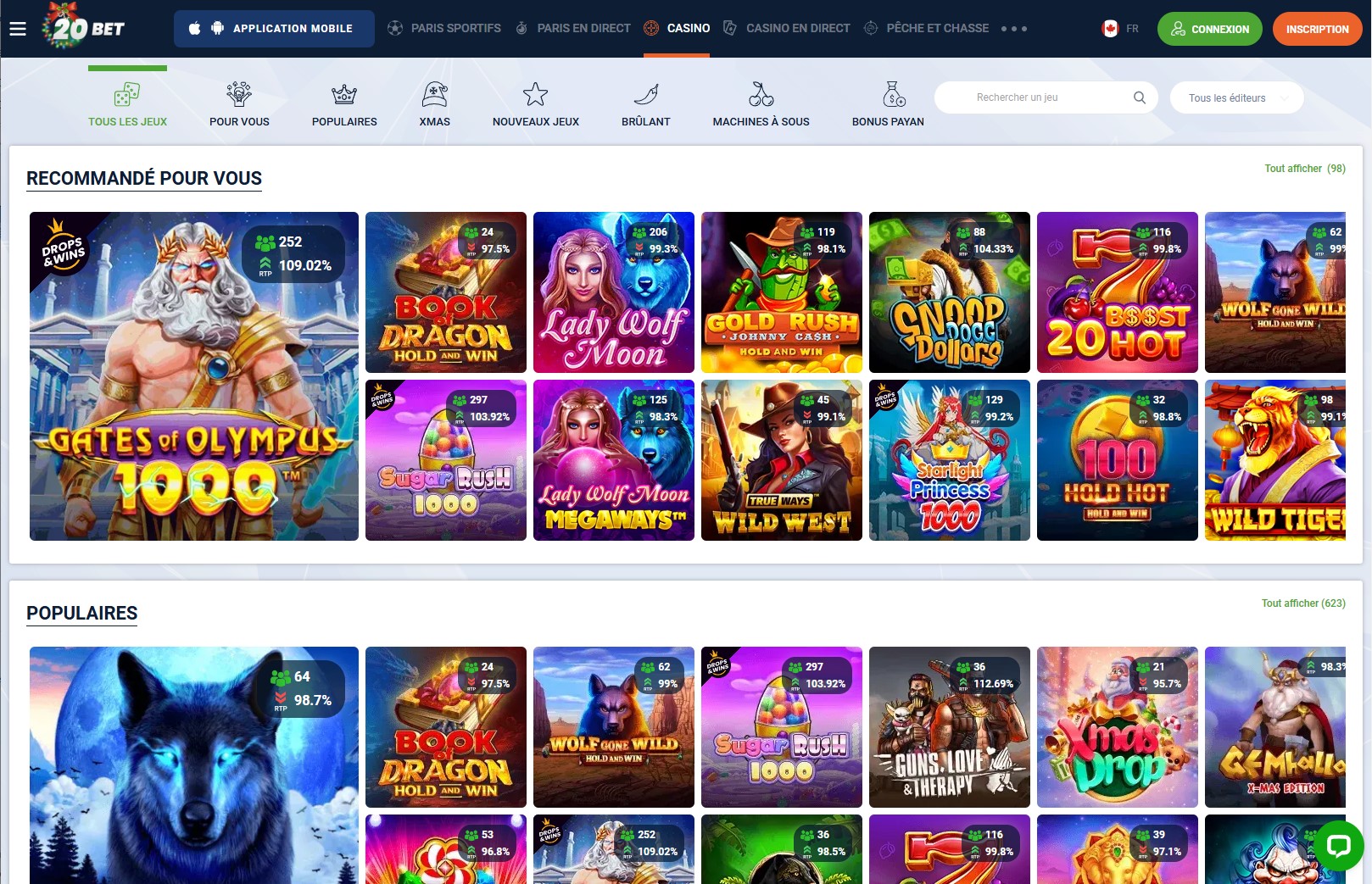 20bet casino site