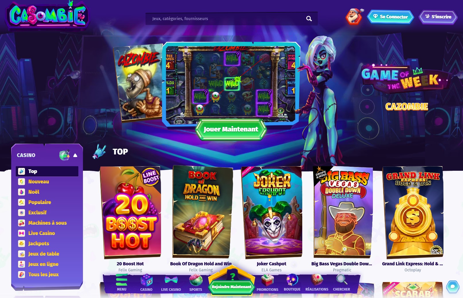 casombie casino site