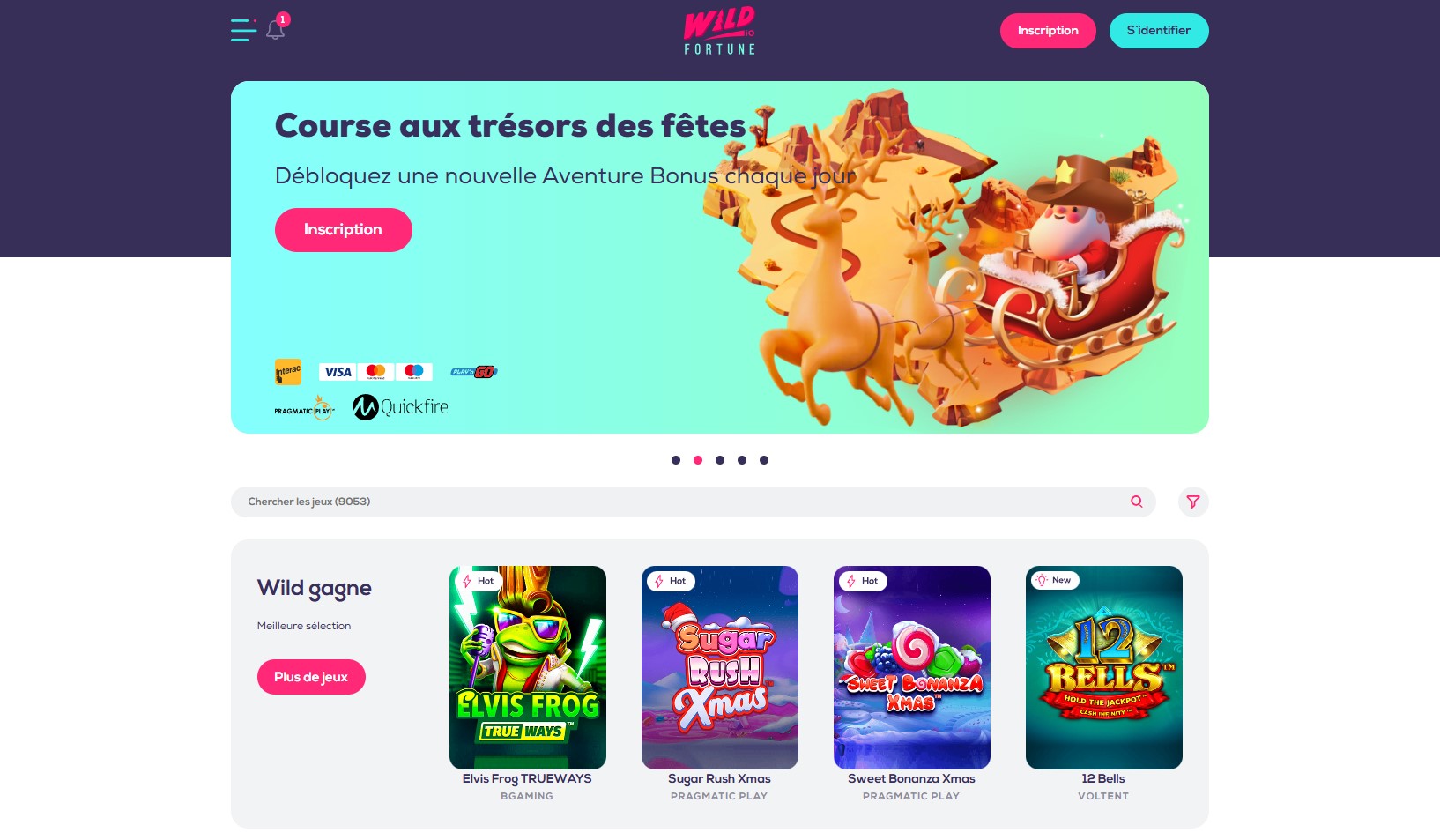 wildfortune casino site